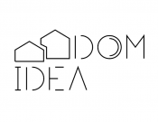 Projekt graficzny, nazwa firmy, tworzenie logo firm Logo firmy deweloperskiej DOM IDEA - Olii