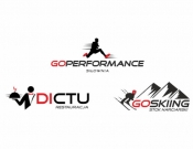 Projekt graficzny, nazwa firmy, tworzenie logo firm Logo obiektu sportowego - AK Graphic