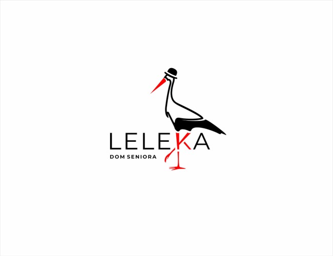 Projektowanie logo dla firm,  Logo dla domu seniora LELEKA, logo firm - irenej