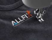 Projekt graficzny, nazwa firmy, tworzenie logo firm Allfix - firma instalacyjna - myKoncepT