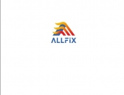 Projekt graficzny, nazwa firmy, tworzenie logo firm Allfix - firma instalacyjna - nyia