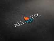 Projekt graficzny, nazwa firmy, tworzenie logo firm Allfix - firma instalacyjna - xagn