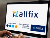 Projekt graficzny, nazwa firmy, tworzenie logo firm Allfix - firma instalacyjna - Konwer