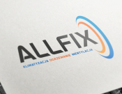 Projekt graficzny, nazwa firmy, tworzenie logo firm Allfix - firma instalacyjna - VvraX