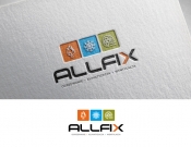 Projekt graficzny, nazwa firmy, tworzenie logo firm Allfix - firma instalacyjna - empe
