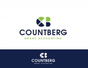 Projekt graficzny, nazwa firmy, tworzenie logo firm Countberg-logo biura rachunkowego - stone
