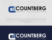 Projekt graficzny, nazwa firmy, tworzenie logo firm Countberg-logo biura rachunkowego - 3D4U