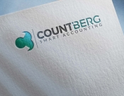 Projekt graficzny, nazwa firmy, tworzenie logo firm Countberg-logo biura rachunkowego - myKoncepT