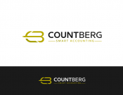 Projekt graficzny, nazwa firmy, tworzenie logo firm Countberg-logo biura rachunkowego - Michalik Design