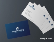 Projekt graficzny, nazwa firmy, tworzenie logo firm Countberg-logo biura rachunkowego - petrides