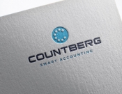 Projekt graficzny, nazwa firmy, tworzenie logo firm Countberg-logo biura rachunkowego - stone