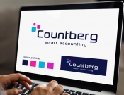 Projekt graficzny, nazwa firmy, tworzenie logo firm Countberg-logo biura rachunkowego - Konwer