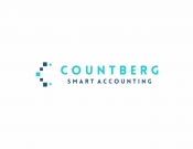 Projekt graficzny, nazwa firmy, tworzenie logo firm Countberg-logo biura rachunkowego - TurkusArt