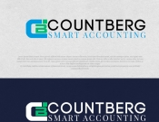 Projekt graficzny, nazwa firmy, tworzenie logo firm Countberg-logo biura rachunkowego - 3D4U