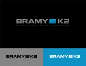 Projekt graficzny, nazwa firmy, tworzenie logo firm Logo dla lini bram garażowych K2 - noon