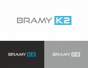 Projekt graficzny, nazwa firmy, tworzenie logo firm Logo dla lini bram garażowych K2 - Grafika AGA