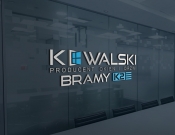Projekt graficzny, nazwa firmy, tworzenie logo firm Logo dla lini bram garażowych K2 - empe