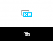 Projekt graficzny, nazwa firmy, tworzenie logo firm Logo dla lini bram garażowych K2 - Quavol