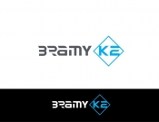Projekt graficzny, nazwa firmy, tworzenie logo firm Logo dla lini bram garażowych K2 - stone