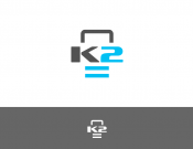 Projekt graficzny, nazwa firmy, tworzenie logo firm Logo dla lini bram garażowych K2 - VvraX