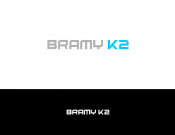 Projekt graficzny, nazwa firmy, tworzenie logo firm Logo dla lini bram garażowych K2 - Quavol