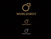 Projekt graficzny, nazwa firmy, tworzenie logo firm Worldsboy - "brand not for females" - makkena