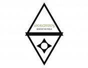Projekt graficzny, nazwa firmy, tworzenie logo firm Worldsboy - "brand not for females" - Justyna.W