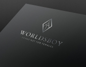 Projekt graficzny, nazwa firmy, tworzenie logo firm Worldsboy - "brand not for females" - MMgraf