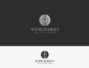 Projekt graficzny, nazwa firmy, tworzenie logo firm Worldsboy - "brand not for females" - empe