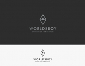 Projekt graficzny, nazwa firmy, tworzenie logo firm Worldsboy - "brand not for females" - empe