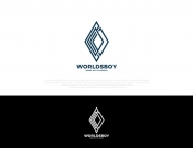 Projekt graficzny, nazwa firmy, tworzenie logo firm Worldsboy - "brand not for females" - myKoncepT