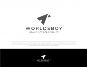 Projekt graficzny, nazwa firmy, tworzenie logo firm Worldsboy - "brand not for females" - astan