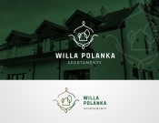 Projekt graficzny, nazwa firmy, tworzenie logo firm Logo dla firmy Willa Polanka - mooya