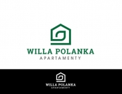 Projekt graficzny, nazwa firmy, tworzenie logo firm Logo dla firmy Willa Polanka - stone