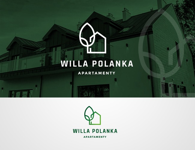 Projektowanie logo dla firm,  Logo dla firmy Willa Polanka, logo firm - willapolanka