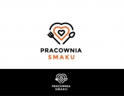 Projekt graficzny, nazwa firmy, tworzenie logo firm Konkurs na logo "Pracownia Smaku" - stone