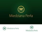 Projekt graficzny, nazwa firmy, tworzenie logo firm Miedziana Perła  - KpXStudiO