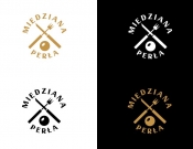 Projekt graficzny, nazwa firmy, tworzenie logo firm Miedziana Perła  - Piotr_dtp
