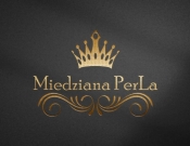Projekt graficzny, nazwa firmy, tworzenie logo firm Miedziana Perła  - Voron 2021