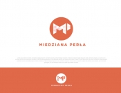 Projekt graficzny, nazwa firmy, tworzenie logo firm Miedziana Perła  - matuta1