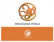 Projekt graficzny, nazwa firmy, tworzenie logo firm Miedziana Perła  - jaczyk