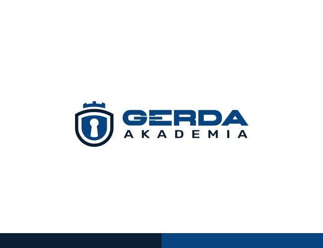 Projektowanie logo dla firm,  Logo "Akademia Gerda", logo firm - GERDA