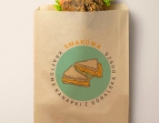 Projekt graficzny, nazwa firmy, tworzenie logo firm LOGO + nazwa dla budki z kanapkami - misiazm