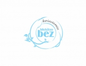 Projekt graficzny, nazwa firmy, tworzenie logo firm logo kwiaciarni "Błękitny bez" - AK Graphic