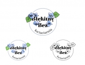 Projekt graficzny, nazwa firmy, tworzenie logo firm logo kwiaciarni "Błękitny bez" - calmant