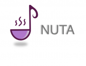 Projekt graficzny, nazwa firmy, tworzenie logo firm Logo dla restauracji "Nuta" - Hikiki