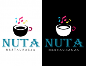 Projekt graficzny, nazwa firmy, tworzenie logo firm Logo dla restauracji "Nuta" - Yetu