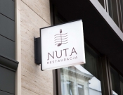 Projekt graficzny, nazwa firmy, tworzenie logo firm Logo dla restauracji "Nuta" - JEDNOSTKA  KREATYWNA