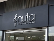 Projekt graficzny, nazwa firmy, tworzenie logo firm Logo dla restauracji "Nuta" - Voron 2021