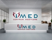 Projekt graficzny, nazwa firmy, tworzenie logo firm Nowoczesne logo Centrum Medycznego - Voron 2021